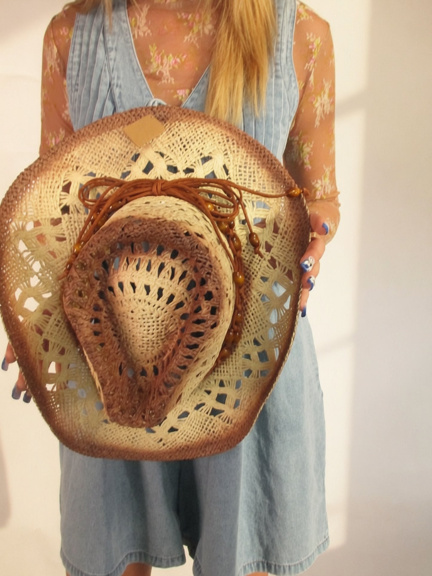 Light Brown Western Hat