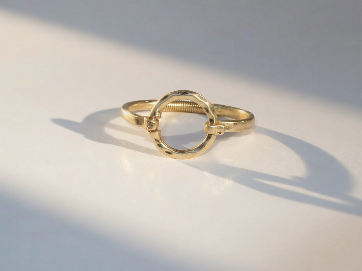 Gold Circle Bracelet