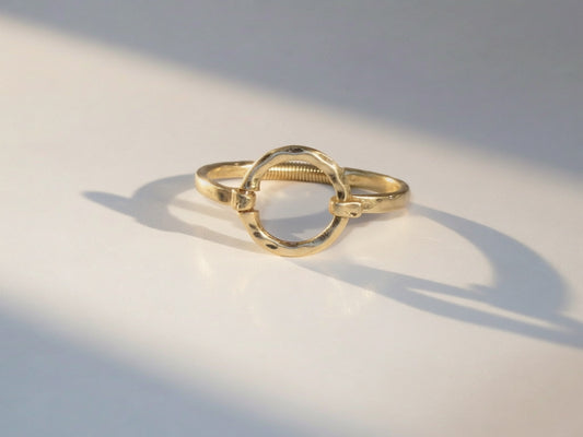 Gold Circle Bracelet