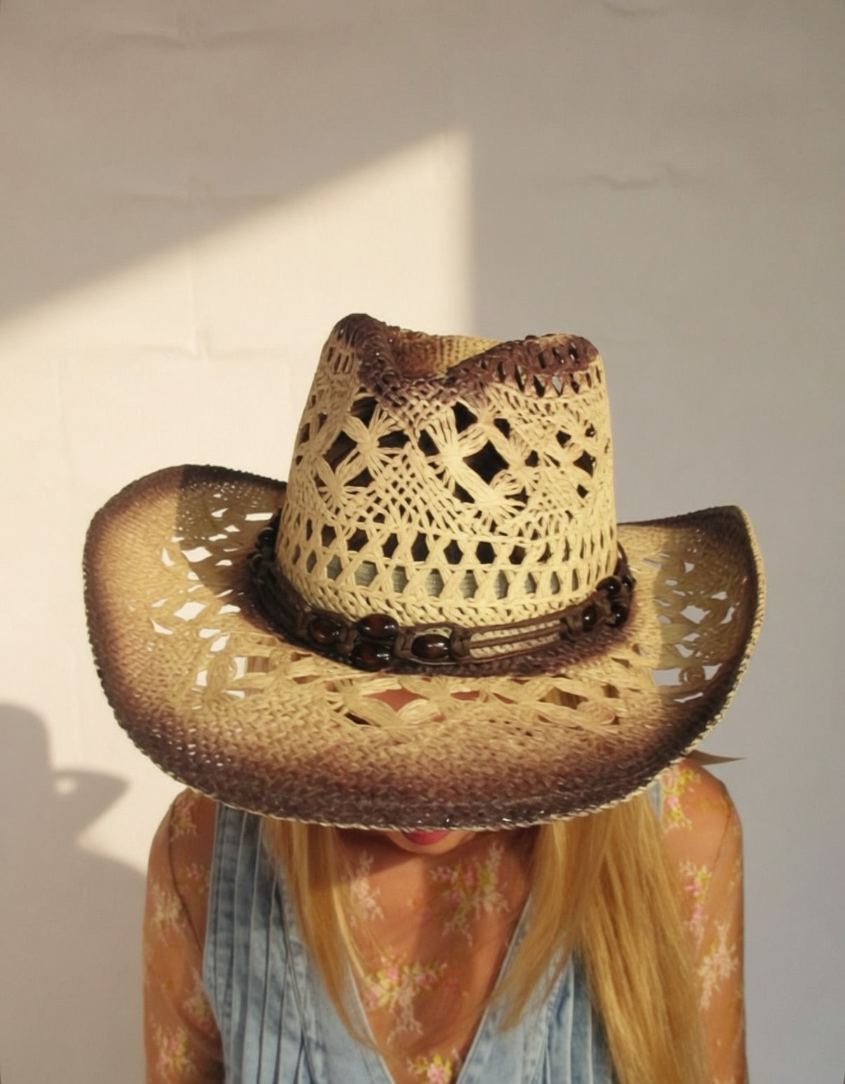 Dark Brown Western Hat