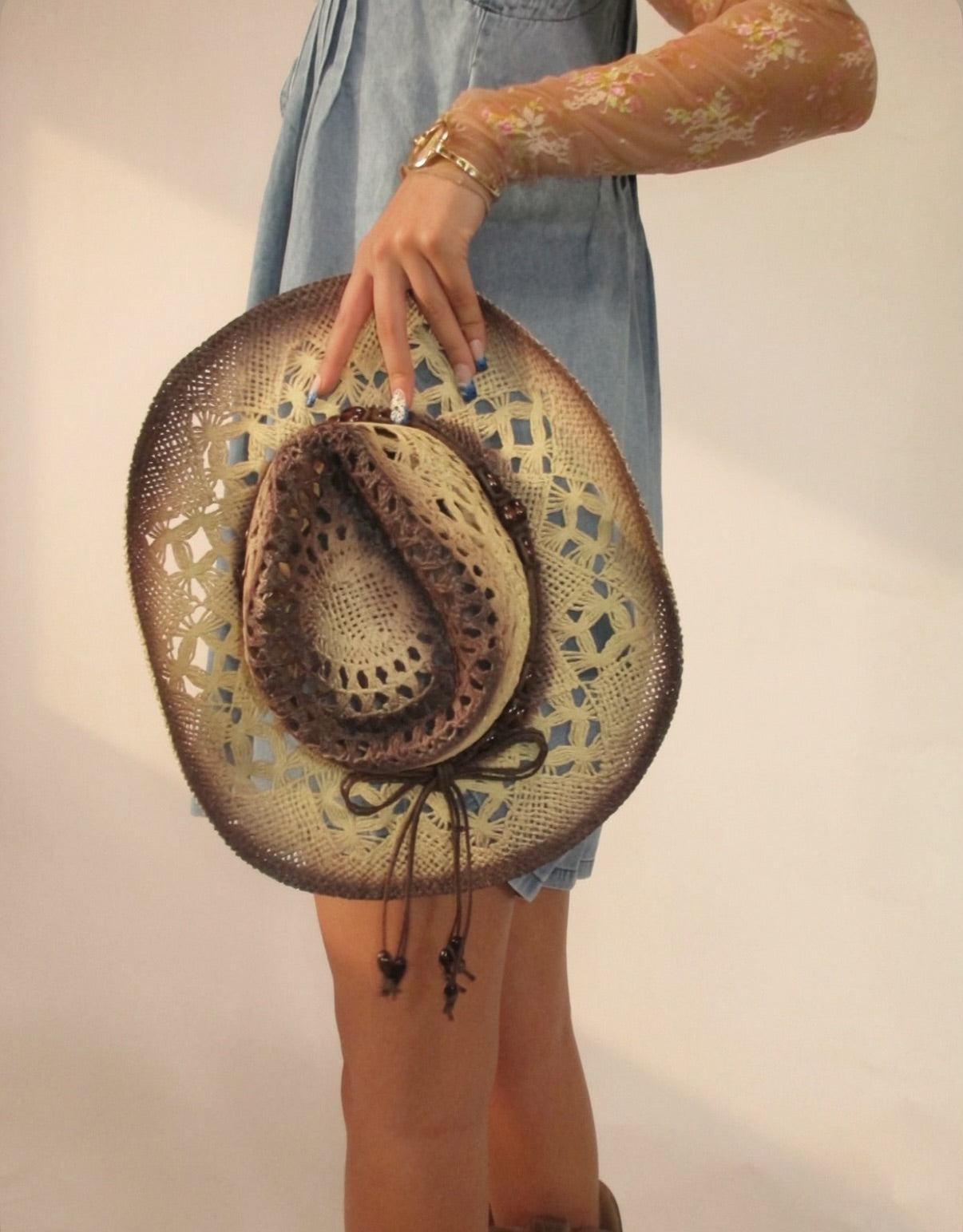 Dark Brown Western Hat