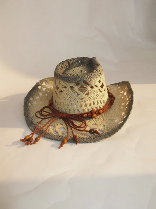 Blue Western Hat